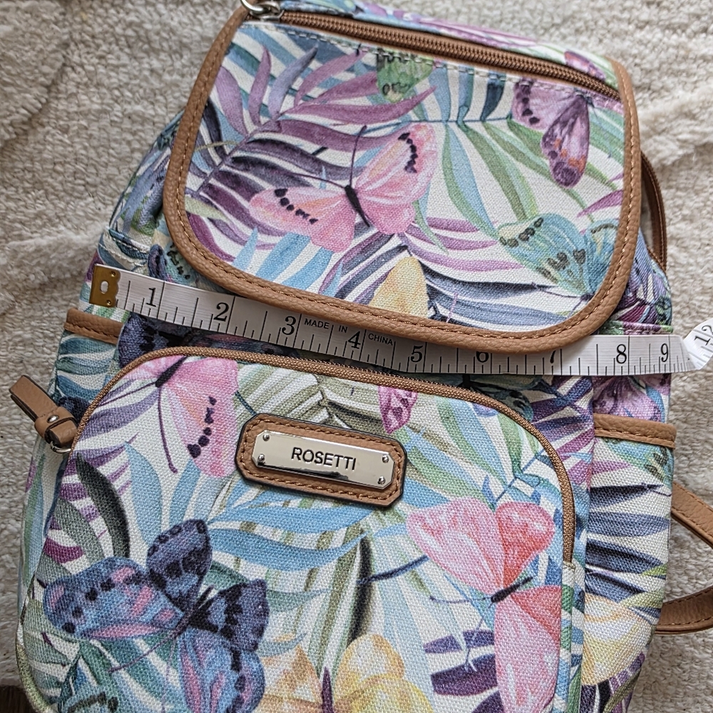 Butterlies Multi-Color Backpack - Picture 13 of 16